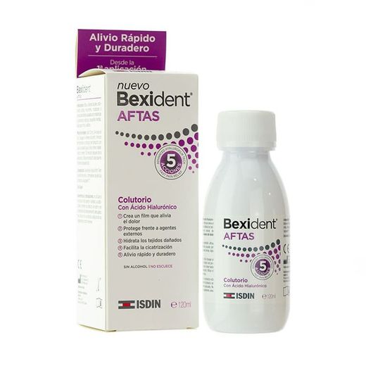 Bexident Aftas Colutorio Bucal Protector 120 ml