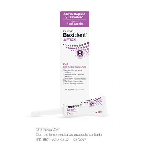 Bexident Aftas Gel Bucal Protector 8 ml