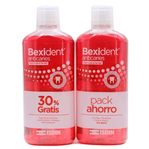 Bexident Anticaries Colutorio Pack 2x500 ml