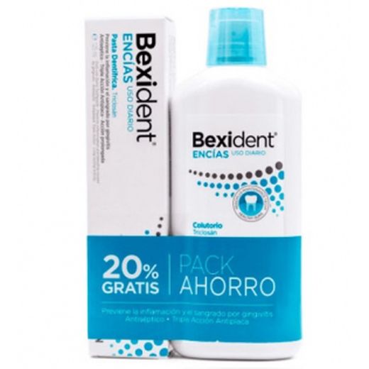Bexident Encías Pack Colutorio 500 ml + Pasta 125 ml
