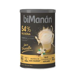 BIMANAN Batido de Proteína sabor Vainilla, 12 batidos