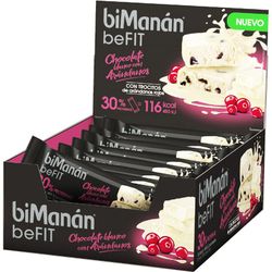 Bimanan BeFit Barrita Chocolate Blanco y Arándanos