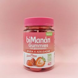 BiManan Gummies Glucomanano Fresa 40 Gummies