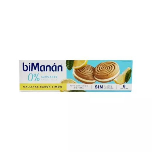 Bimanan Snack Galletas Limón 8 Unidades