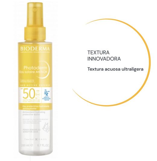 Bioderma Photoderm Eau Solaire Anti-ox SPF50 Spray 200 ML