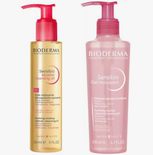 Bioderma Sensibio Pack Doble Limpieza Aceite + Gel Moussant 200ml