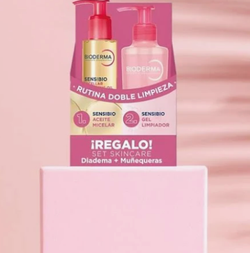 Bioderma Sensibio Pack Doble Limpieza Aceite + Gel Moussant 200ml