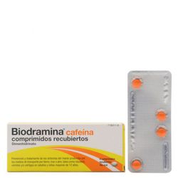 Biodramina Cafeina 4 Comprimidos