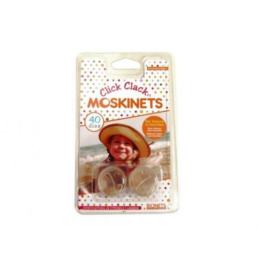 Bionets Moskinets Click Clack recambio 4 pastillas