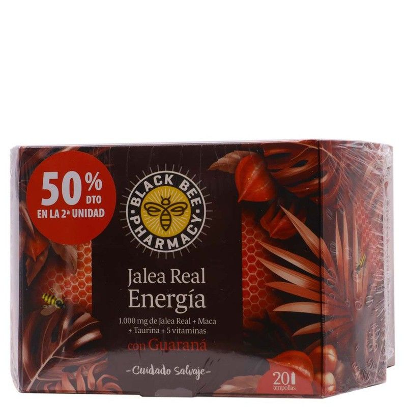 Black Bee Jalea Energia 2x20 Viales Duplo