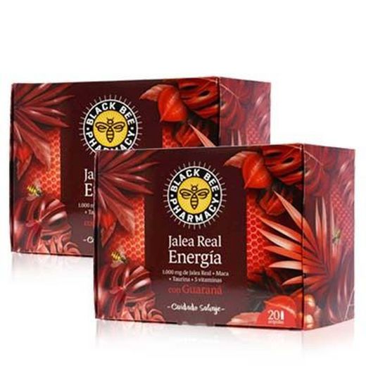 Black Bee Jalea Energia 2x20 Viales Duplo