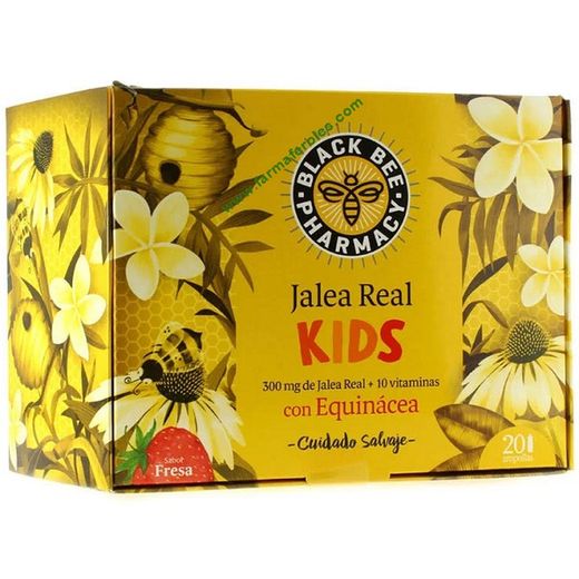 Black Bee Jalea Real Inmuno Kids 2x20 Viales Duplo