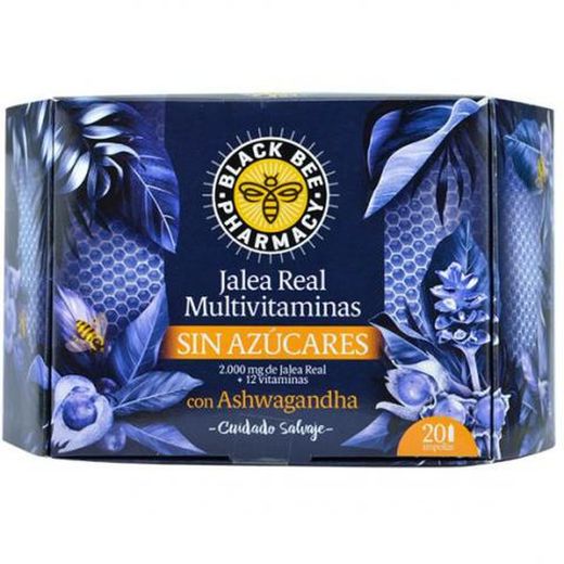 Black Bee Jalea Multivitaminas Sin Azúcar 20 ampollas