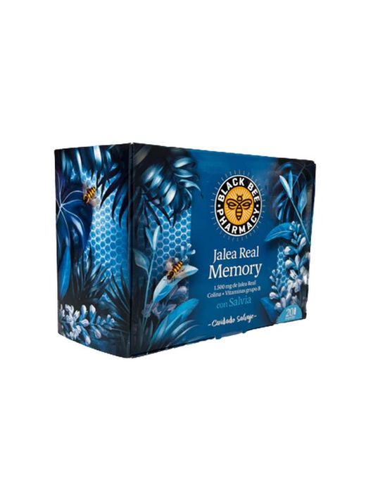 Black Bee Pharmacy Jalea Memory 20 Viales 10ml