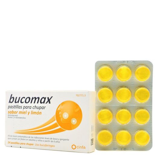 Bucomax S/Lidocaina 24 Past Miel Limon