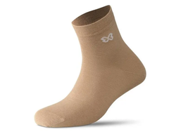 Calcetin Diabetico Corto Beige