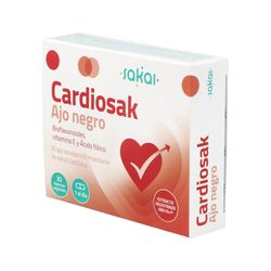 Cardiosak Ajo Negro 30 Cápsulas Sakai