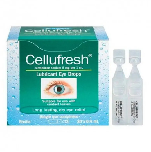 Cellufresh 5 Mg/Ml Colirio 30 Monodosis Solucion