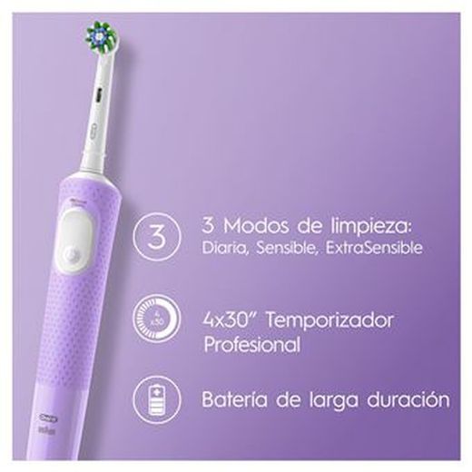 Cepillo Eléctrico Oral-B Vitality Pro Lila