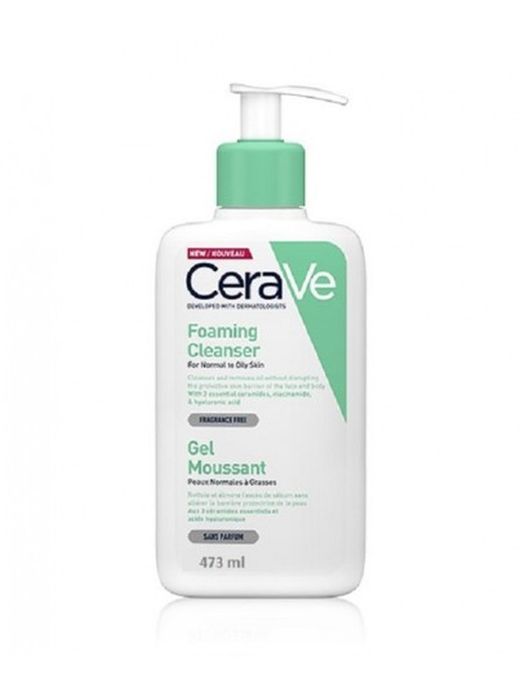 Cerave Gel Limpiador Espumoso 473 ml