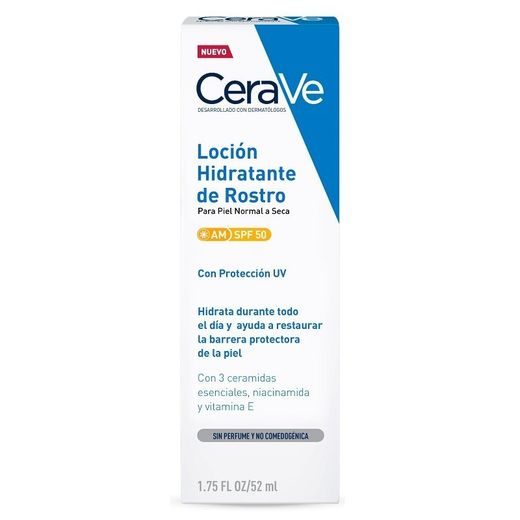 Cerave Locion Hidratante SPF50 52ml