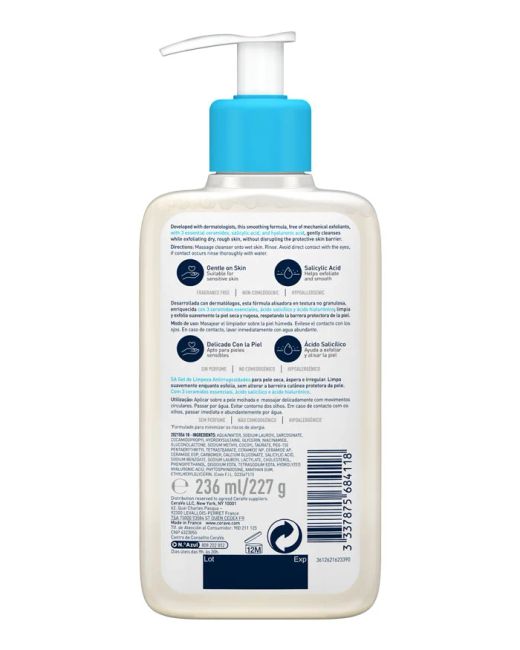 Cerave SA Limpiador Anti-Rugosidades 236ml