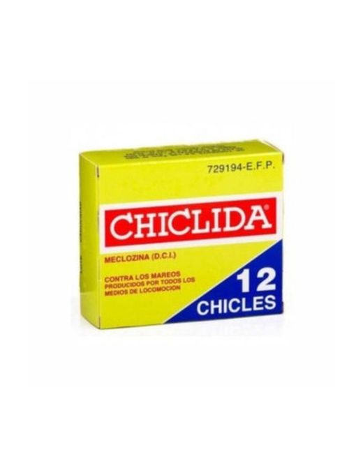 Chiclida 25 Mg 12 Chicles
