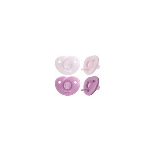Chupete Silicona Philips Avent Soothies 0-6 Meses 2 Unidades Niña