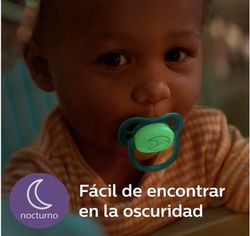 Chupete Silicona Philips Avent Ultra Air Nocturno 6-18 Meses 2 Unidades Niño