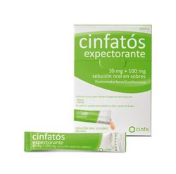 Cinfatos Expectorante 10/100 Mg 18 Sobres Soluci