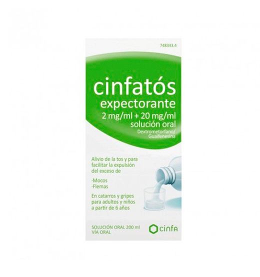 Cinfatos Expectorante 2/20 Mg/Ml Solucion Oral 1