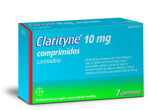 Clarityne 10 Mg 7 Comprimidos