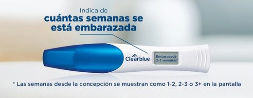 Clearblue Prueba Embarazo Digital Indicador de Semanas