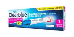 Clearblue Prueba Embarazo Ultratemprana Digital