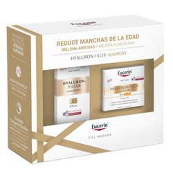 Cofre Eucerin Hyaluron-Filler + Elasticity Serum + Crema de día