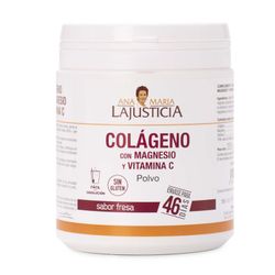Colageno Con Magnesio Y Vitamina C 350 G Sabor Fresa