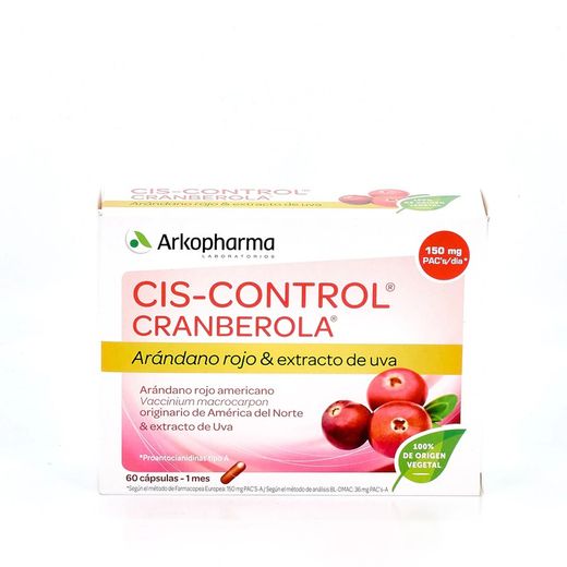 Cis-Control Cranberola 60 cápsulas