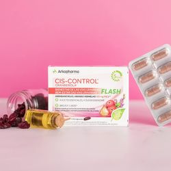 Cis-Control Cranberola Flash 10 cápsulas claras + 10 cápsulas oscuras