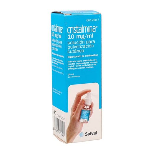 Cristalmina 10 Mg/Ml Solucion Topica 1 Frasco 125 ML