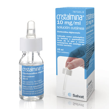 Cristalmina 10 Mg/Ml Solucion Topica 1 Frasco 25