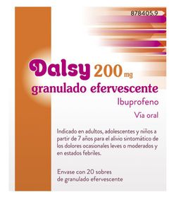 Dalsy 200 Mg 20 Sobres Efervescentes