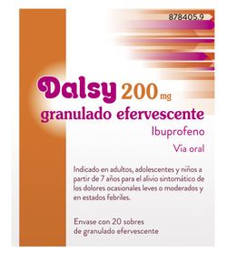 Dalsy 200 Mg 20 Sobres Efervescentes