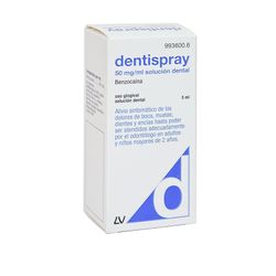 Dentispray 50 Mg/Ml Aerosol Bucal Solucion 5 Ml