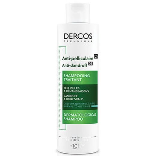 Dercos Champú Anticaspa DS Cabello Normal a Graso 400 ml