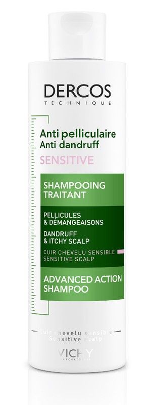 Dercos Champú Anticaspa Sensitive 200 ml