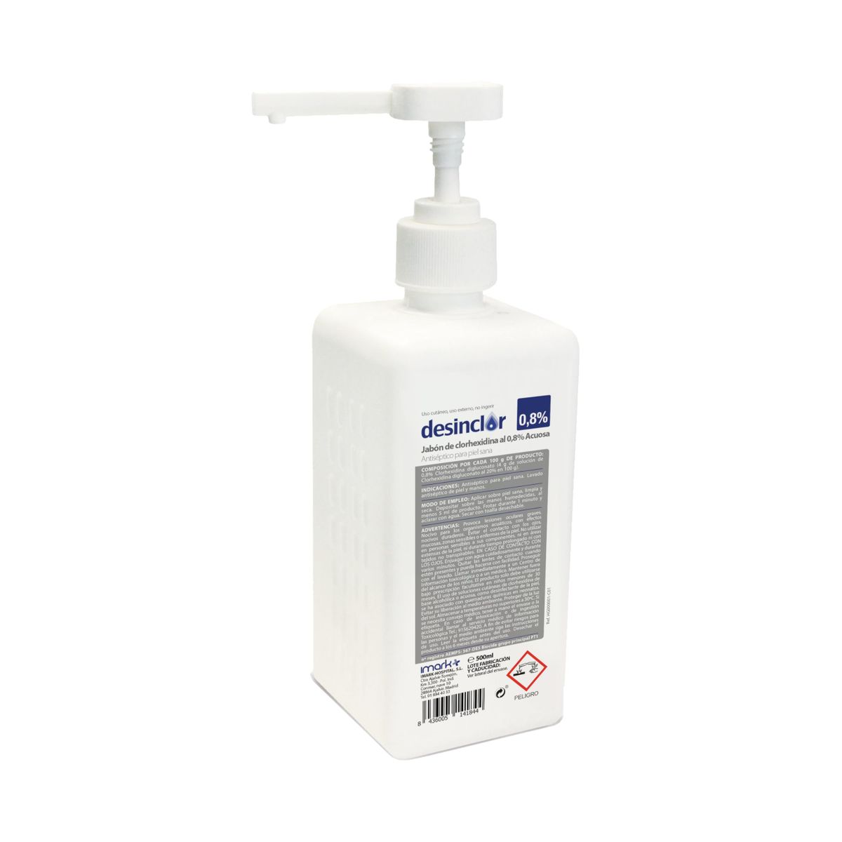 Desinclor Jabon Antiseptico 0,8% 500ml