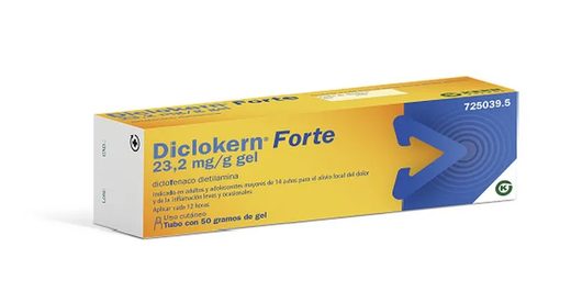 Diclokern Forte 23.2 Mg/G Gel Topico 50 G