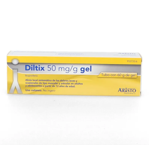 Diltix 50 Mg/G Gel Topico 60 G