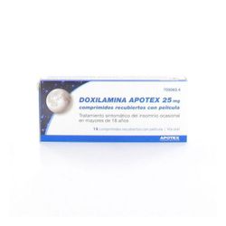 Doxilamina Apotex 25 Mg 14 Comprimidos Recubiertos