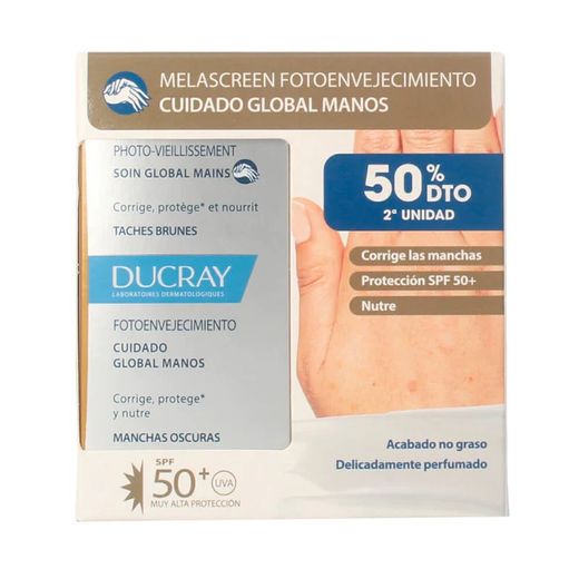 Ducray Melascreen Crema Manos 50+ Pack Duplo